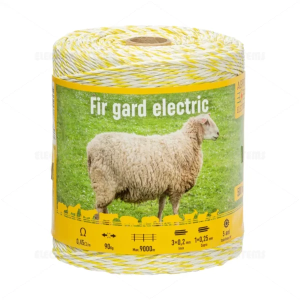 Fir gard electric - 500 m - 90 kg - 0,45 Ω/m