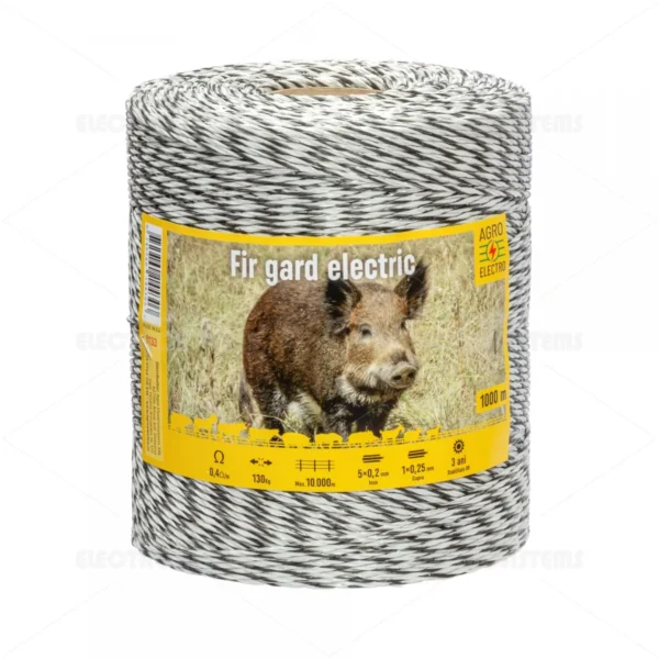 Fir gard electric - 1000 m - 130 kg - 0,4 Ω/m