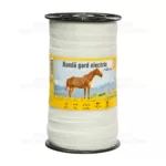 Bandă gard electric - 40 mm - 200 m - 120 kg - 3,8 Ω/m