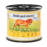 Bandă gard electric - 20 mm - 200 m - 90 kg - 0,4 Ω/m