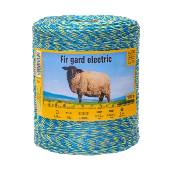Fir gard electric - 1000 m - 100 kg - 0,45 Ω/m