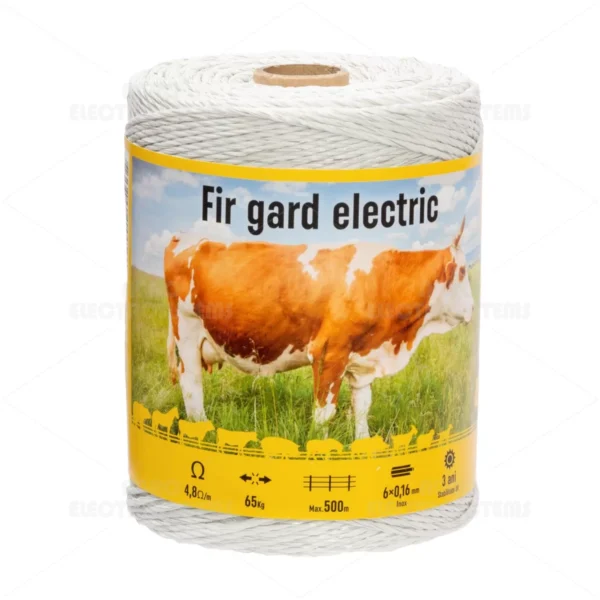 Fir gard electric - 400 m - 65 kg - 4,8 Ω/m