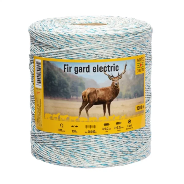 Fir gard electric - 1000 m - 130 kg - 0,11 Ω/m