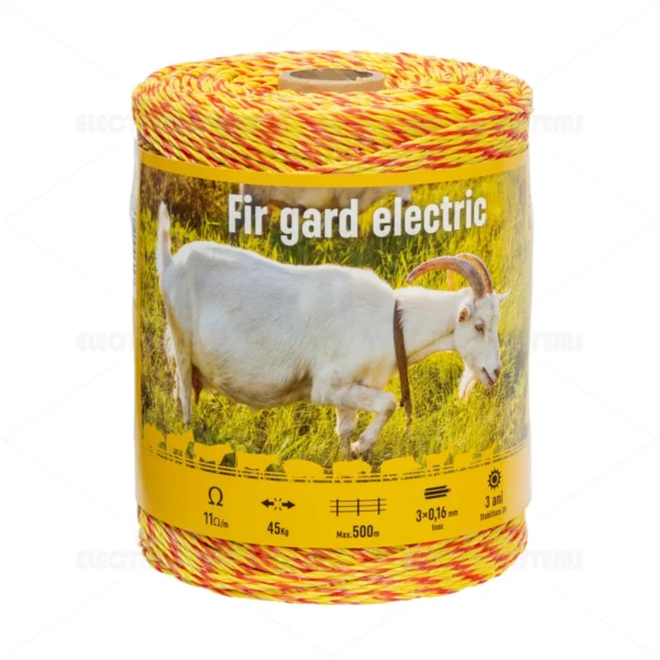 Fir gard electric - 500 m - 45 kg - 11 Ω/m