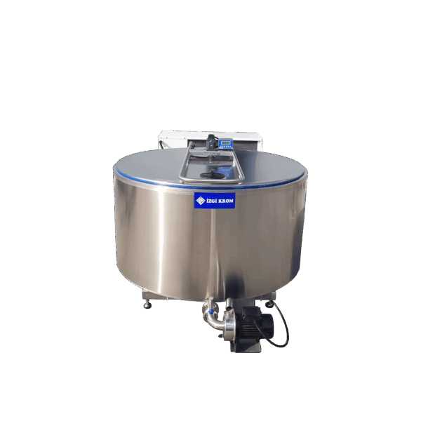 Tanc racire lapte 1000 litri Vertical
