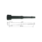 Manson din cauciuc tip 5,  Ø24,50mm-Ø29mm-Ø10 mm, lungime 306 mm, 4 buc