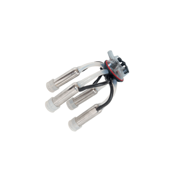 Corp colector complet 240 cc, cu pahare inox, mansoane din silicon tip5
