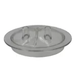 Capac din plastic cu 2 ieșiri, diametrul 18 cm