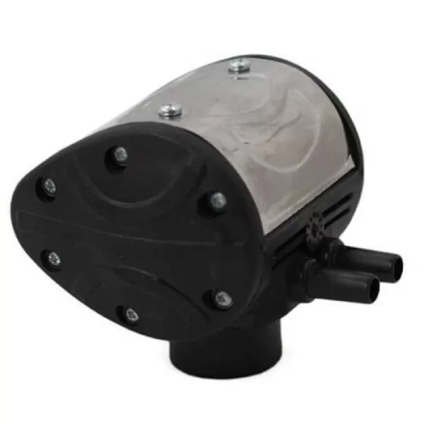 Pulsator pentru aparate de muls vaci, pneumatic, carcasă metal, 2 ieșiri