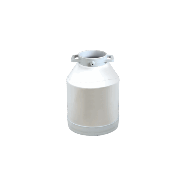 Bidon de aluminiu diametrul capac 18 cm
