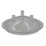 Capac din plastic cu 3 ieșiri, diametrul 22 cm