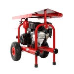 Instalație mobilă de muls cu motor termic 7 c.p. , pompa vacuum 540l/min cu ulei